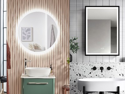 Дзеркало з LED-підсвічуванням або звичайне: у чому різниця та що вибрати для дому?