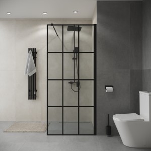 Скляні душові кабіни у стилі лофт