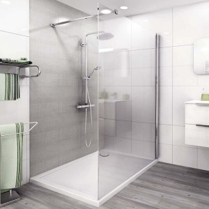 Скляна душова перегородка