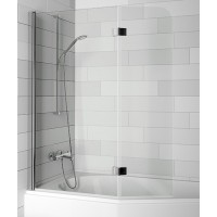 Скляні перегородки шторки на ванну