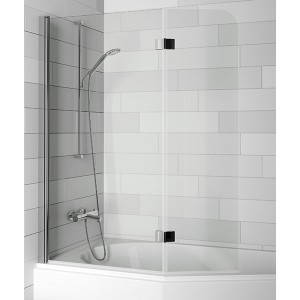 Скляні перегородки шторки на ванну