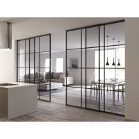 Міжкімнатні скляні перегородки