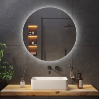 Парящее круглое зеркало